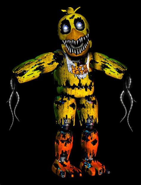 Nightmare Withered Chica Five Nights At Freddys Amino