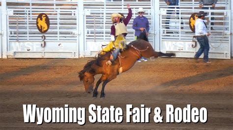 Wyoming State Fair And Rodeo Vlogging Wyoming 33 Youtube