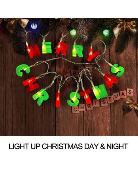 Christmas is just around the corner. LED Merry Christmas Sign Lights Decor Battery Powered (1.4 ...