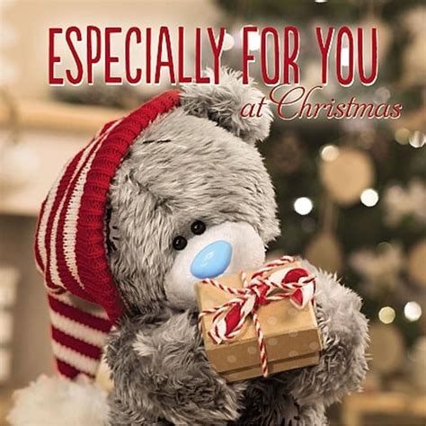 Maybe you would like to learn more about one of these? 3D Holographic Bear and Gift Me to You Bear Christmas Card ...
