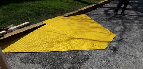 Built Up Curb Ramp Sunrise Safety Services