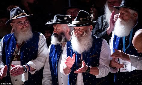 Men Descend On Bavarian Town To Try Their Luck In Germany S Annual Moustache And Beard Olympics