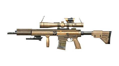 Chrome Sniper With Scope Png Image Png Images Sniper Png