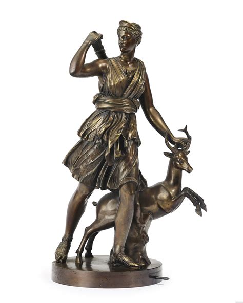 Diana I Roma Po Polsku - Lot - Pietro Chiapparelli, (19th Century Italian), Diana the huntress