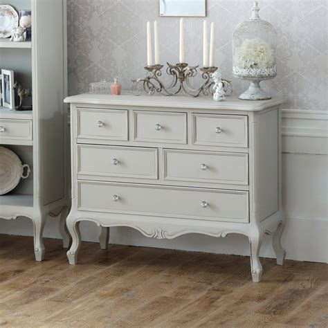 Consider a warm white chest of drawers with a weathered finish to boost the. Grey Bedroom Furniture, Large Chest of Drawers, Dressing ...