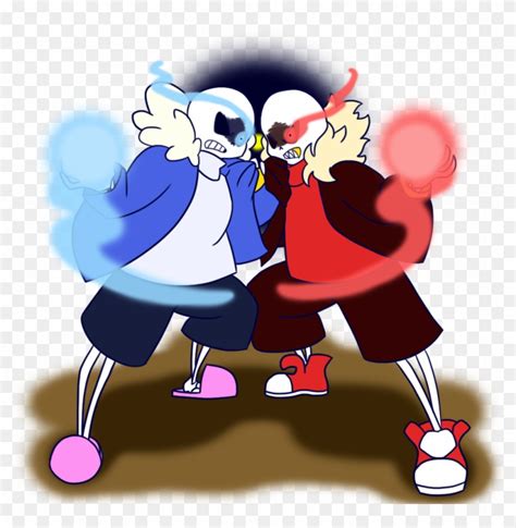 Can You Get Or Draw Sans And Underfell Sans Fighting Underfell Frisk