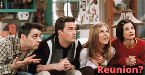 A Friends Reunion Special Is Coming To Hbo Max