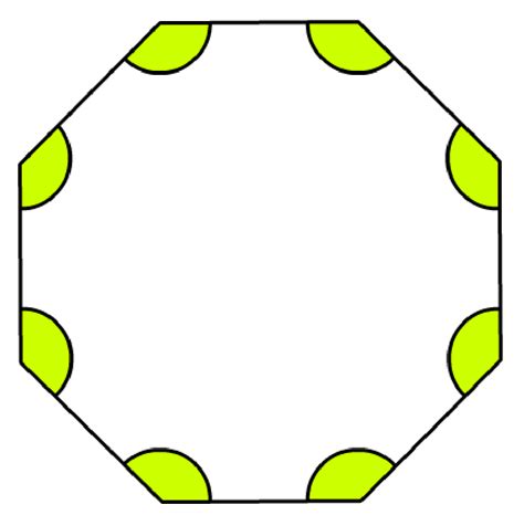 (b) sum of exterior angles of a polygon = 360o (c) each exterior angle of a regular n sided polygon (e)= n 3600 (d) regular pentagon oeach exterior angle = 72 oeach interior angle = 108 (e) regular hexagon 2 2 2 2 each exterior angle = 60o each interior angle = 120o (f) regular octagon each exterior angle = 45o each interior angle o= 135 4. Each Of The Interior Angles Of A Regular Polygon Is 140 ...