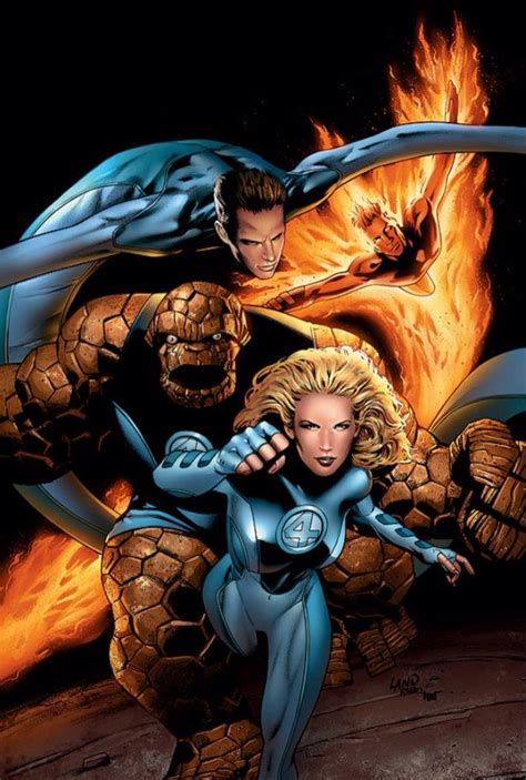 Ultimate Fantastic Four Vol 1 21 Textless Cover Art By Greg Land