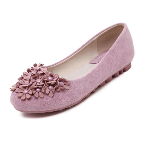Women Flats Students School Shoes With Bowtie Peas Lazy Casual Soft