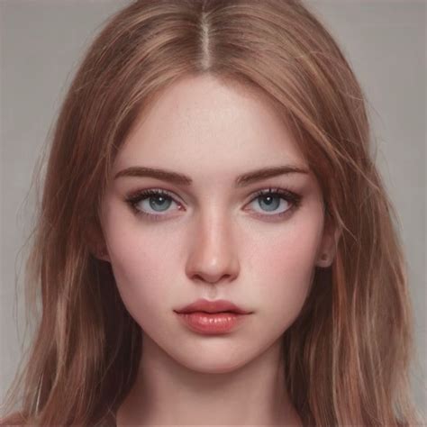 Claire Hawthorne Portrait Girl Android Beauty Digital Art Girl