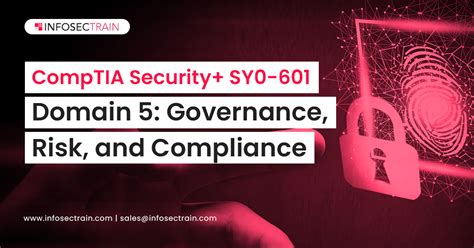 Comptia Security Sy0 601 Domain 5 Governance Risk And Compliance