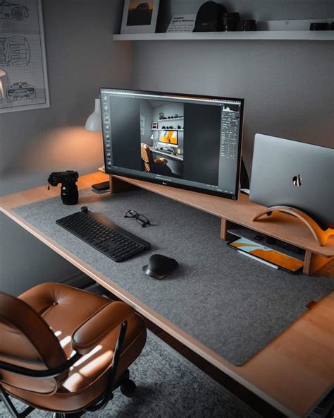 5 Perfect Workspaces For Your Inspiration 9 Home Office Setup Home Office Design Workspace