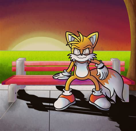 bench tails the ova bench tails know your meme