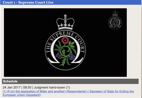 How To Watch The Supreme Court Brexit Case Live Online Today Uk