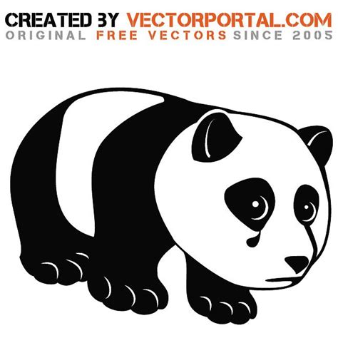Panda Vector Art At Getdrawings Free Download