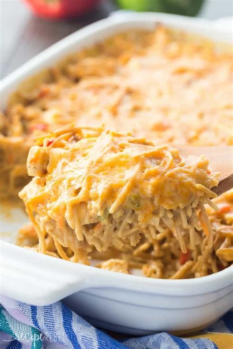 The pioneer woman's best chicken dinner recipes , by healthy living and lifestyle. This Healthier Creamy Chicken Spaghetti Bake is a ...