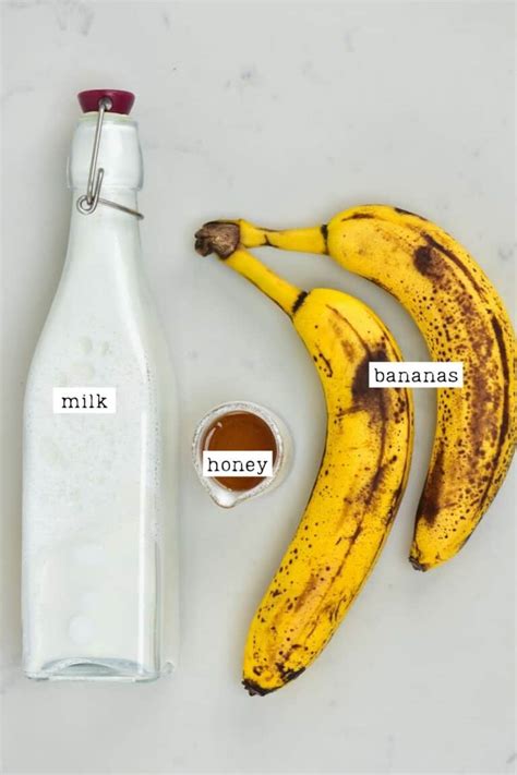 How To Make A Banana Milkshake Without Ice Cream Variations