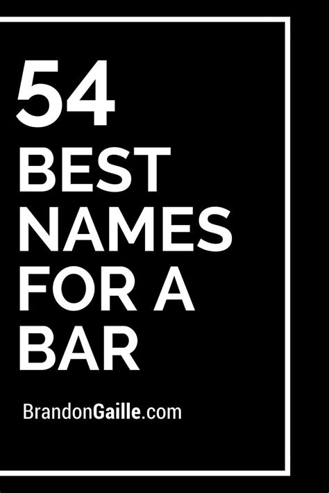 the 435 coolest bar names of all time restaurant names cool names restaurant names list japict