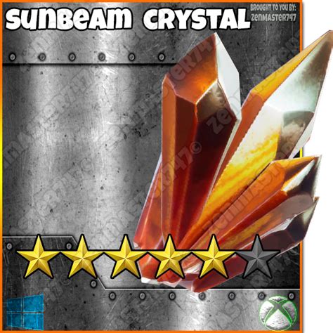 Sunbeam Crystal 500x In Game Items Gameflip