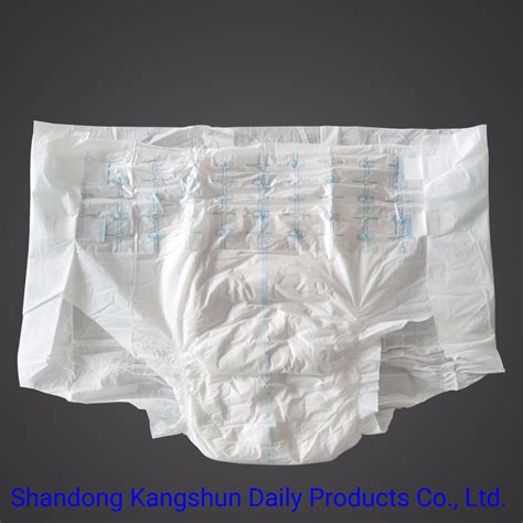 Ultra Comfort Adult Diapers Heavy Absorbency Disposable Incontinence Briefs China Diaper Price