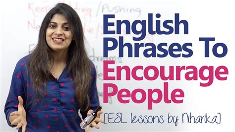English Lesson Phrases To Encourage People Free English Speaking