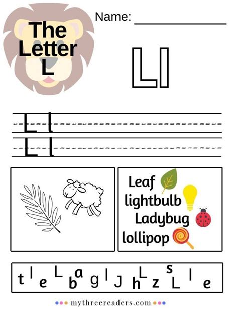 Letter L Printables Alphabet Worksheets Printable Alphabet