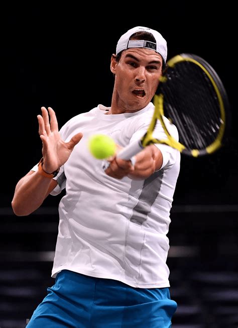 Photos Rafael Nadal Hits The Practice Court In Paris Rafael Nadal Fans