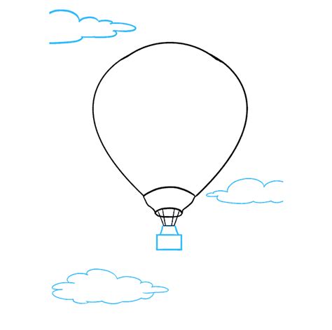 How To Draw A 3d Hot Air Balloon Walker Timust