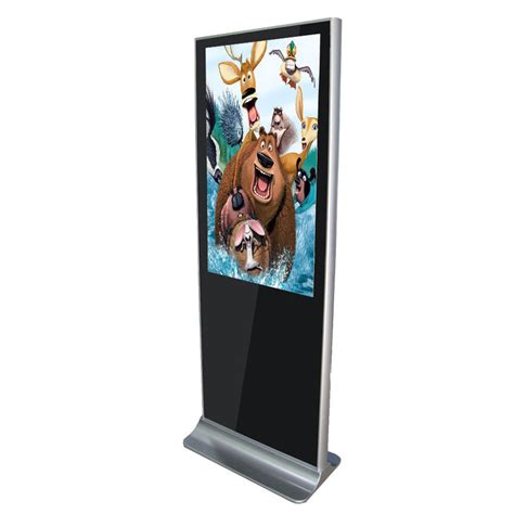 Indoor Advertising Lcd 43 49 19201080 Floor Standing Digital Signage