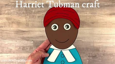 Harriet Tubman Craft Black Month History Womens History By Non Toy