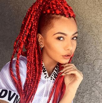This hairstyle will show off your assertive side. Braided Hairstyles: Bold, Fierce Colors and their Meanings