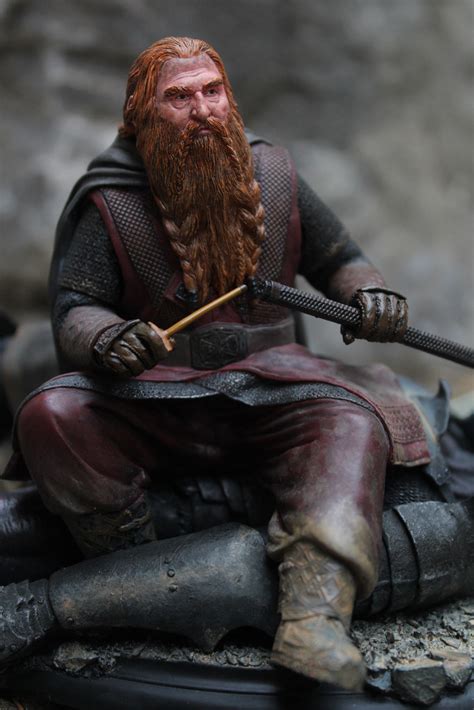 Weta Gimli The Dwarf On Uruk Hai 43 Statue Forum