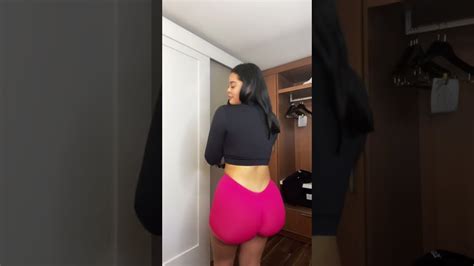 Sexy Latina Big Booty Twerking Shorts Tiktok Twerking Twerk