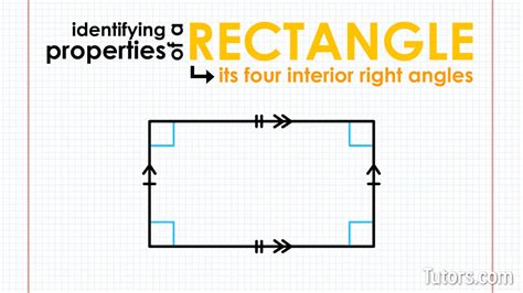 What Is A Rectangle Definition Properties And Video