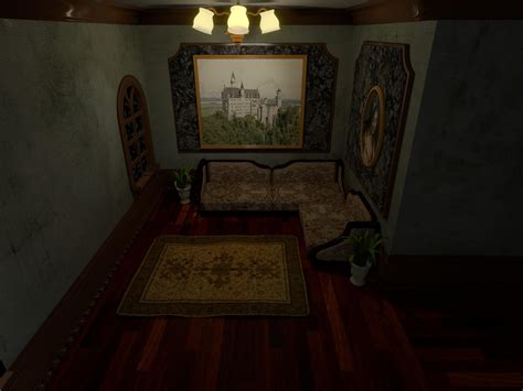Recreated A Famous Room From The Original Resident Evil Blender
