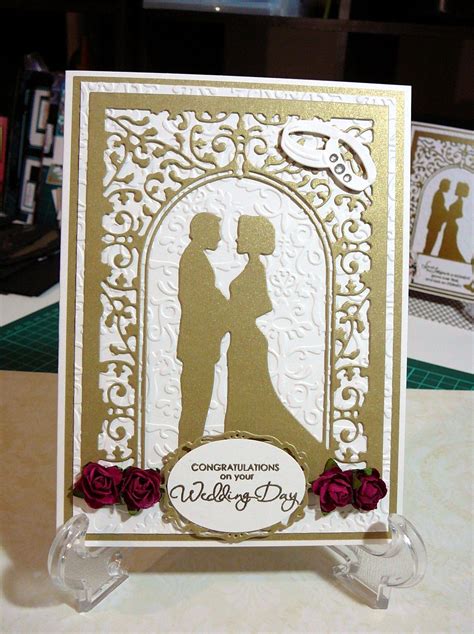 Wedding Card Cheery Lynn Wedding Vows Die Used Wedding Card Verses