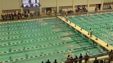 2019 Ohio State Dual Meet Mens 100 Scy Breaststroke Youtube