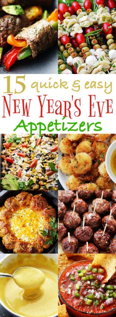 15 Quick And Easy New Years Eve Appetizers Recipes Delicious Party