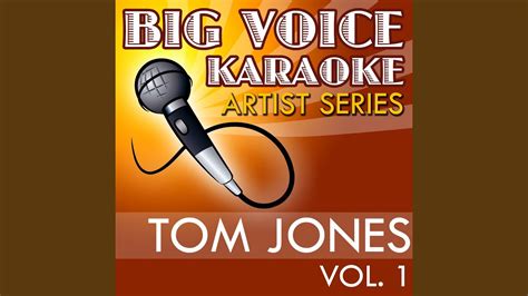 My Elusive Dream In The Style Of Tom Jones Karaoke Version Youtube