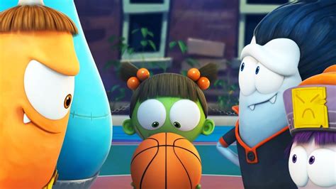 Spookiz Basketball Game 스푸키즈 Zombie Cartoon Kids Cartoons