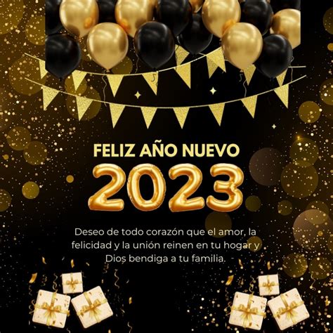 Deseos De AÑo Nuevo 2023 Bonitos Para Enviar Y Dedicar