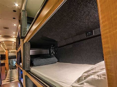 Luxury Overnight Bus With Sleeper Cabins Shuttles Between La And San