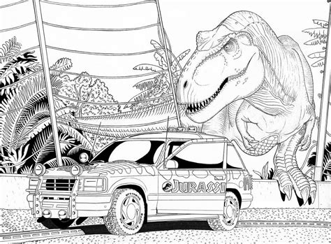 Desenhos De Jurassic Park 2 Para Colorir E Imprimir ColorirOnline Com