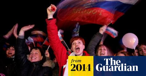 crimea referendum 96 8 vote to join russia video world news the guardian