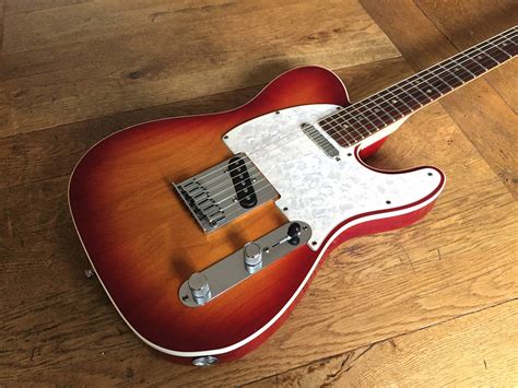 Fender Telecaster Deluxe Cherry Sunburst Vintage Modern Guitars