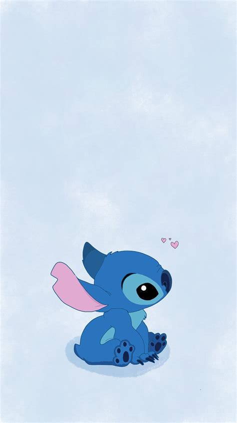 Stitch💙 Cute Blue Wallpaper Cute Cartoon Wallpapers Lilo And Stitch