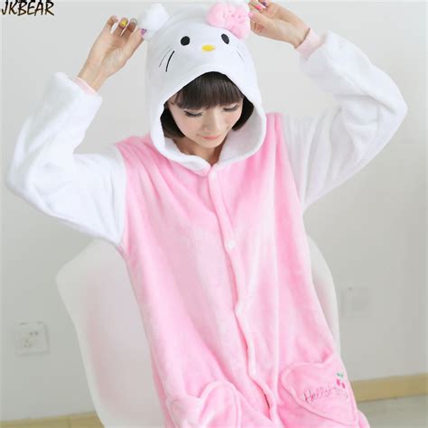 Buy Hot Sale Cute Hello Kitty Onesie Pajamas For Women