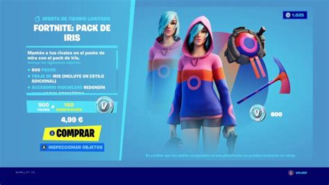 Fortnite This Is Iris The New Skin And Its Pack