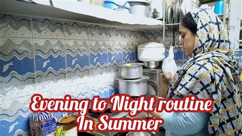 🌸 my evening to night routine in summer vlog aaj banaya egg fry 🤤 youtube